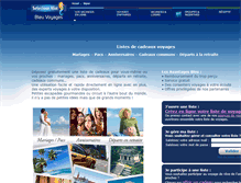 Tablet Screenshot of listes.bleu-voyages.fr